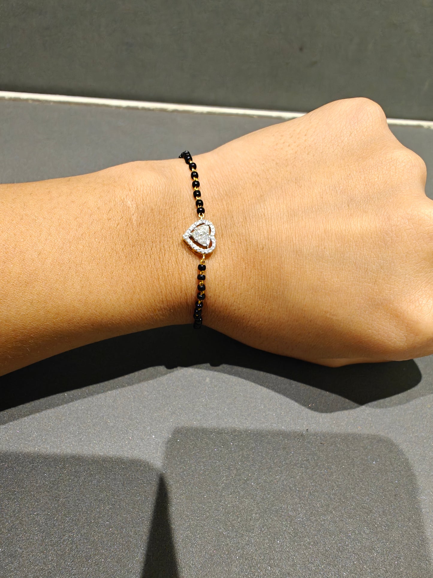 Roja Heart Bead Bracelet