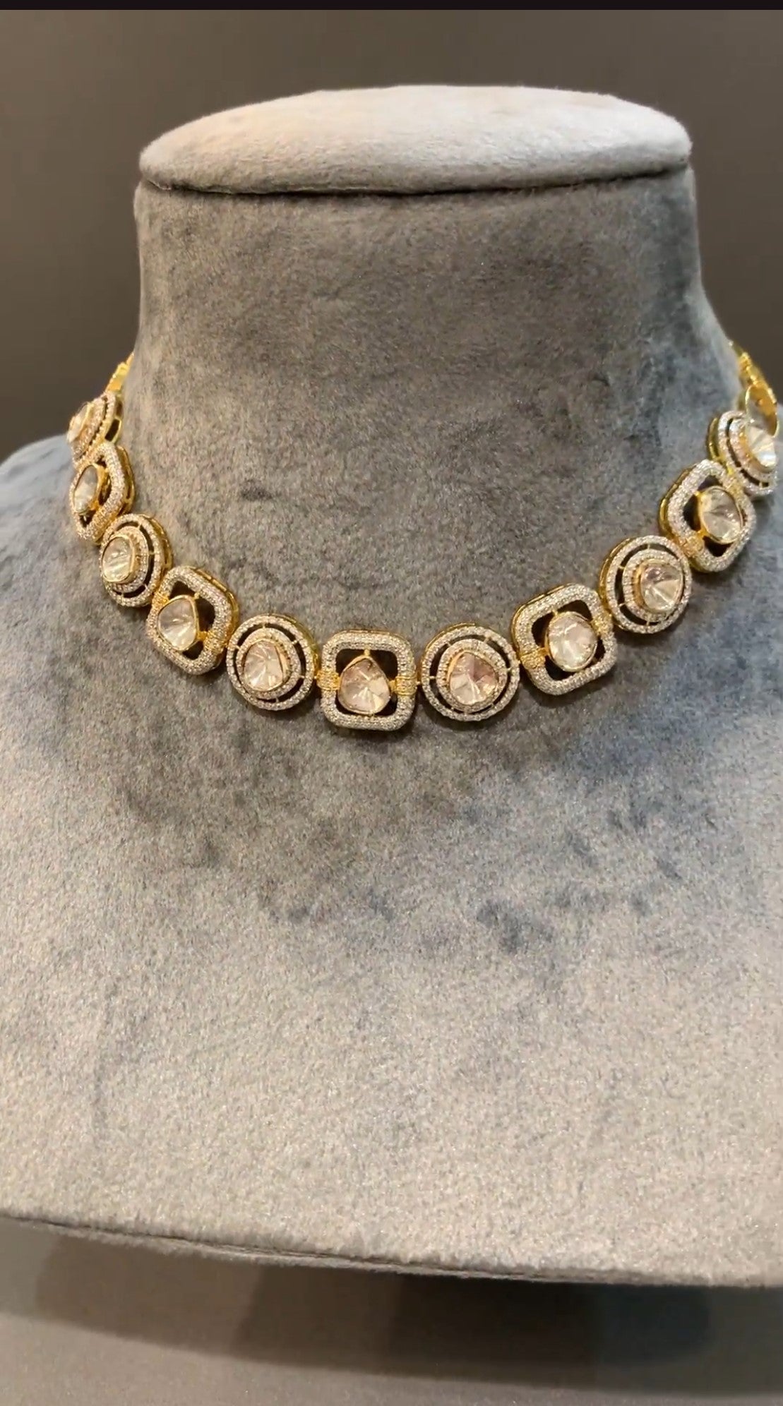 Ayesha Regal Polki Necklace