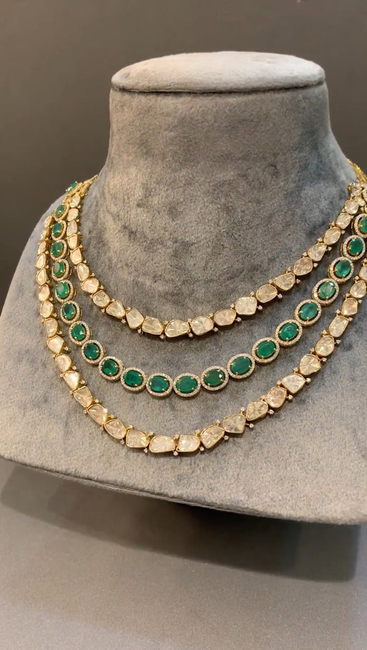 Kim Emerald Necklace