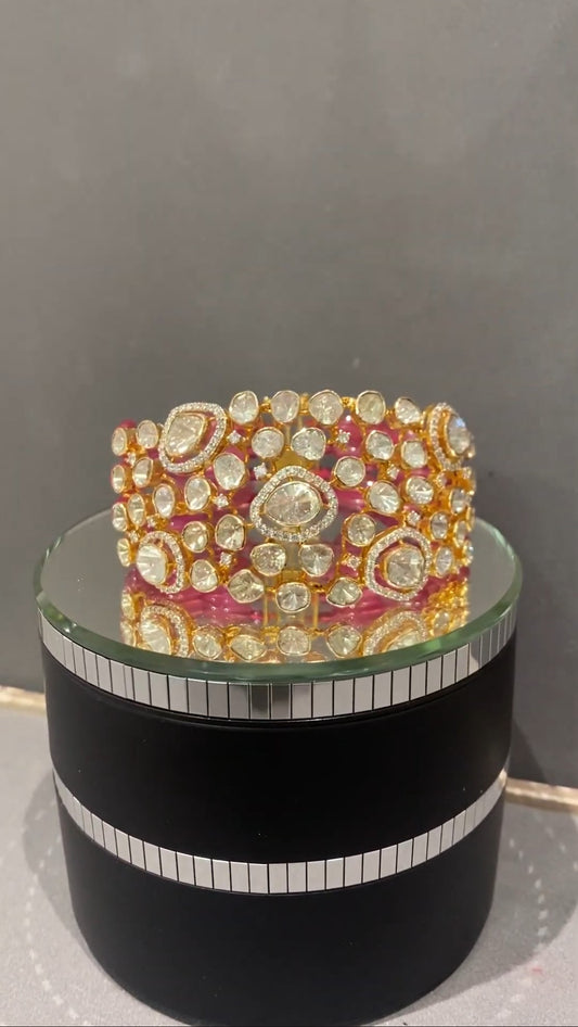 Shiny Cluster Bracelet